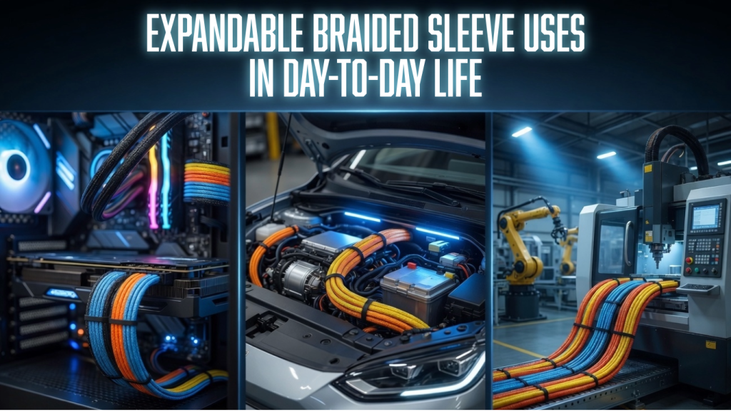 Expandable braided sleeve