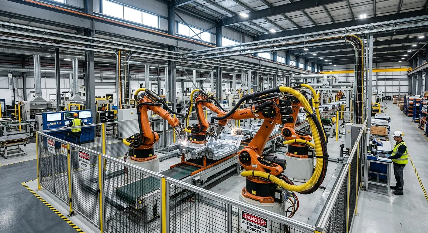 Polyamide Conduit in Robotics